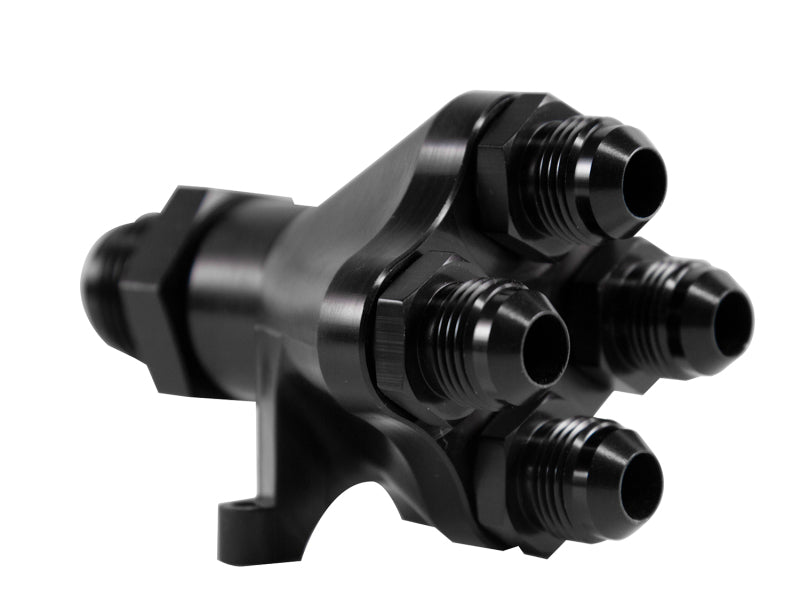 Peterson Fluid Systems Manifold 5-Way 8 AN x 4 AN x 4 AN x 4 AN x 4 AN