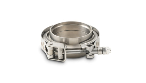 Vibrant Titanium V-Band Flange Assembly for 4in OD Tubing