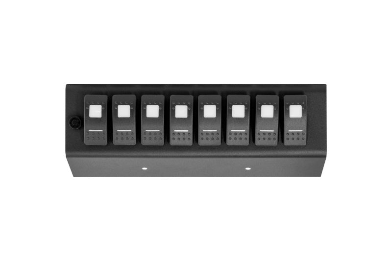 sPOD 09-18 Jeep Wrangler JK Add On Green LED 8-Switch Panel (for SourceSE)