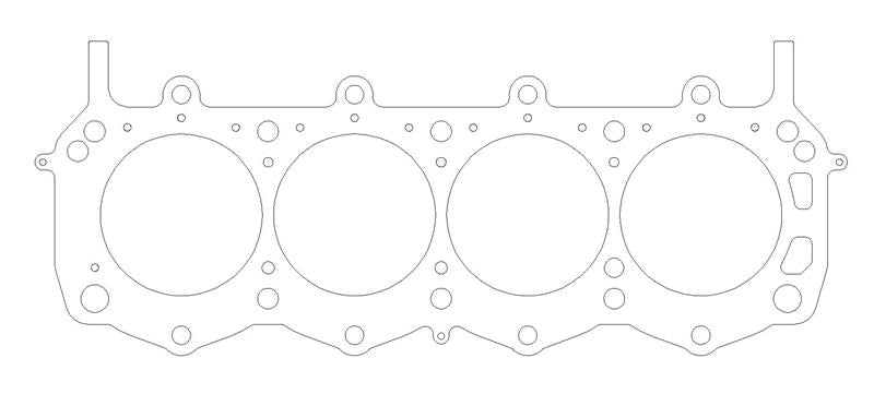 Cometic Ford SB V8 World Products Man OinWar .040in MLS Cyl Head Gasket-4.080in Bore-6 Bolt
