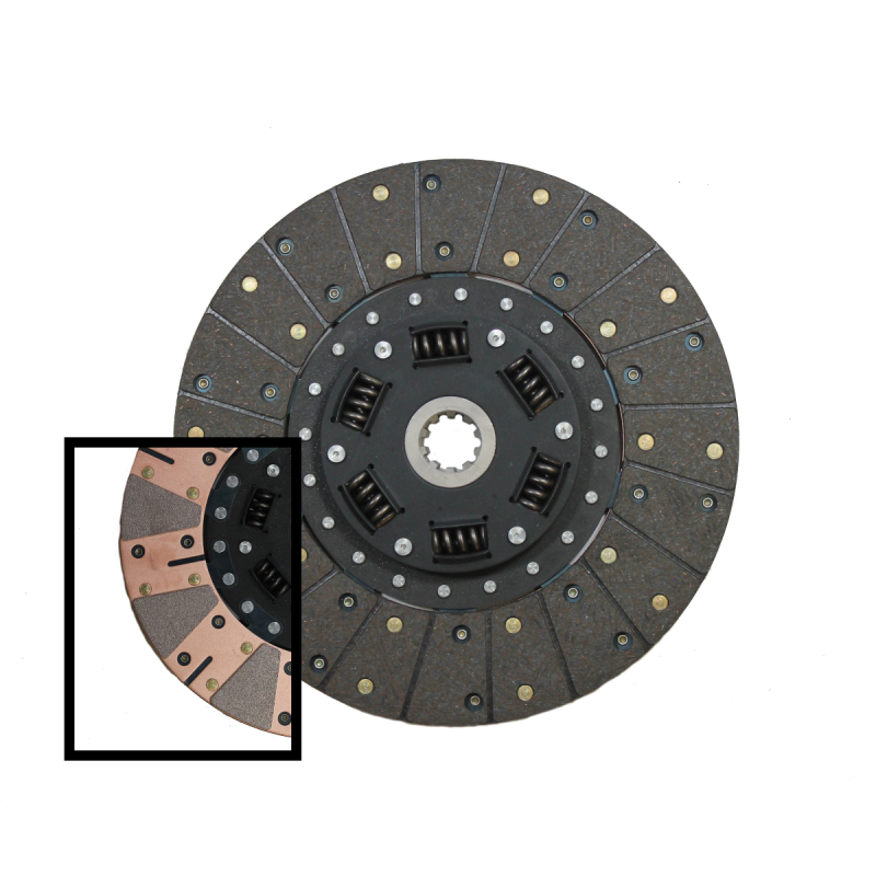 McLeod Disc 9-11/16 X 1-1/16 X 10 Spline Org/Brz Dual Performance