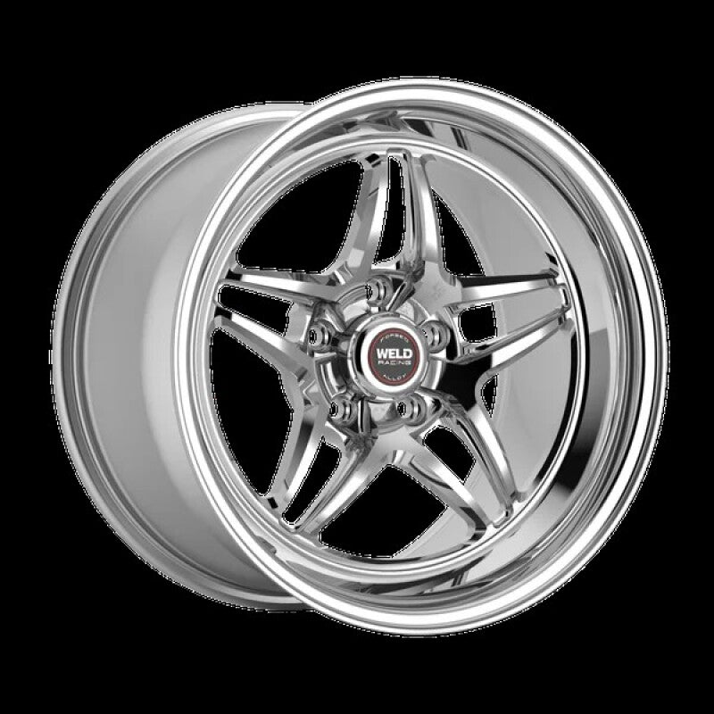 Weld S81 17x5 / 5x115 BP / 2.2in BS Polished Wheel (High Pad) - Non-Beadlock