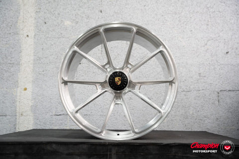 Vossen X Champion RS92 20X9.5 / ET50 / Brushed Gloss Clear Wheel / Centerlock / 911 GT3RS 991 Front