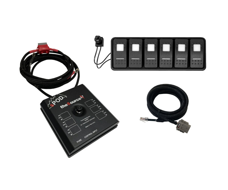 sPOD SourceLT Modular w/Green LED for 84in Battery Cables