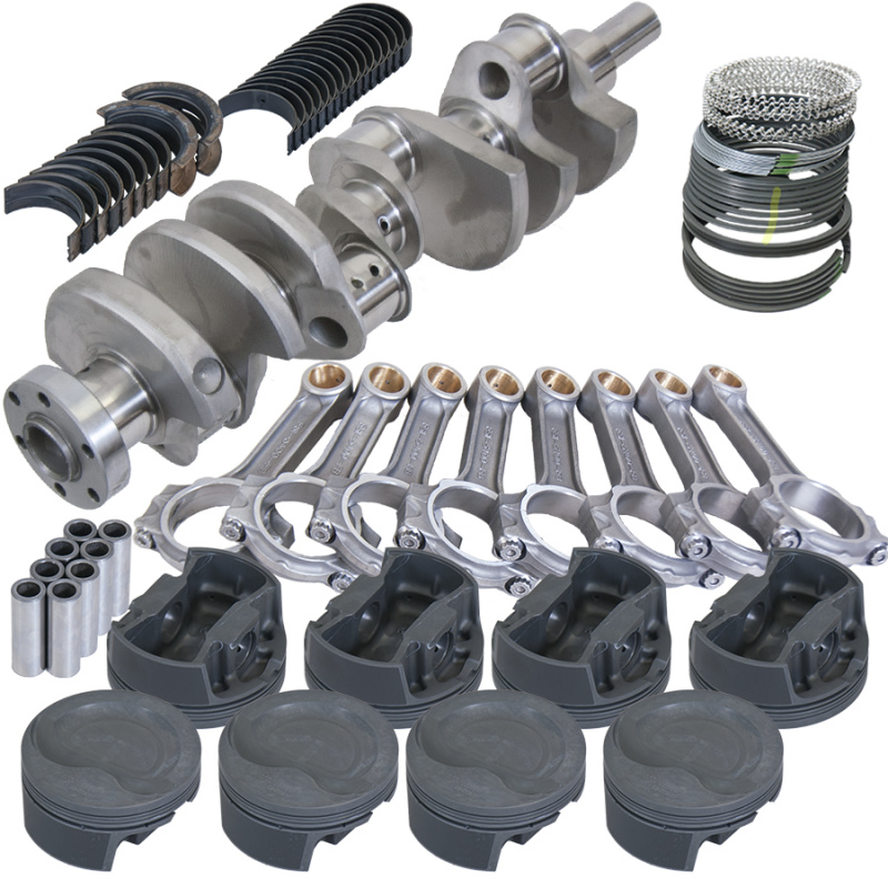 Eagle Ford 289/302 3.400in Crank 5.400in I-Beam Rods -16cc 4.060in Pistons Rotating Assembly