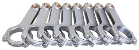 Eagle Ford 302 2.100in Journals .927in Pin H-Beam Connecting Rods w/ARP2000 Bolts (Set of 8)