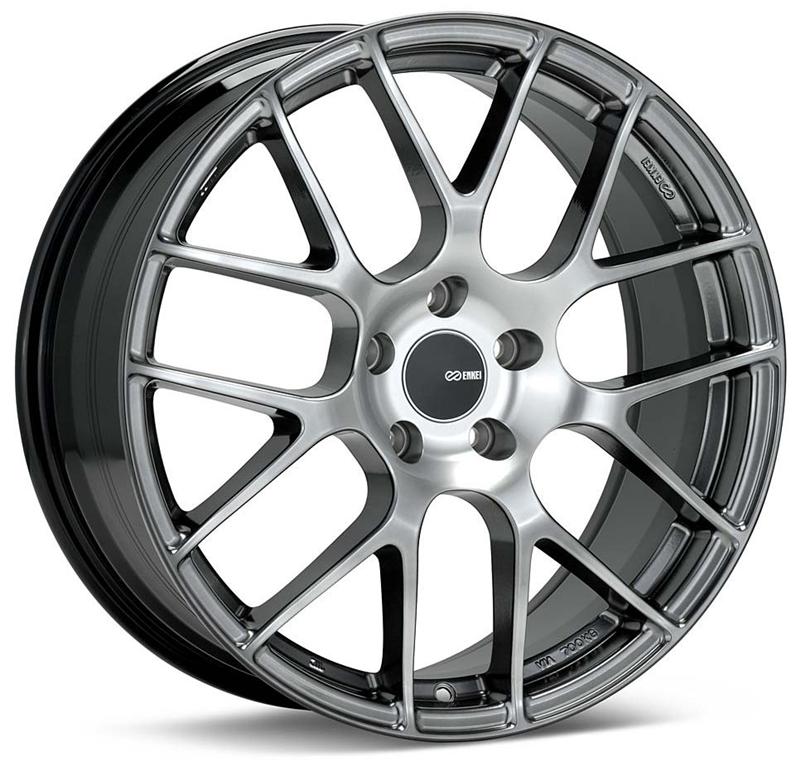 Enkei Raijin 19x9.5 35mm Offset 5x114.3 Bolt Pattern Hyper Silver Wheel (MoQ 40 Required)