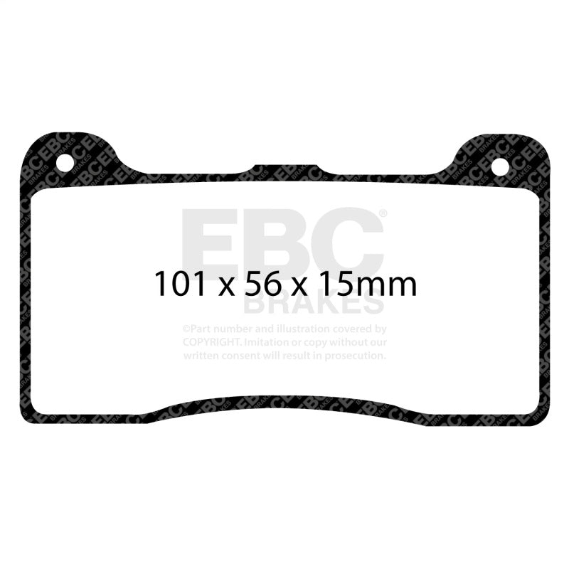 EBC Brakes Yellowstuff Performance Brake Pads