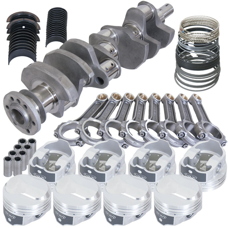 Eagle Chevy 454 4.000in Crank 6.135in I-Beam Rods 38cc Dome 4.280in Pistons Rotating Assembly