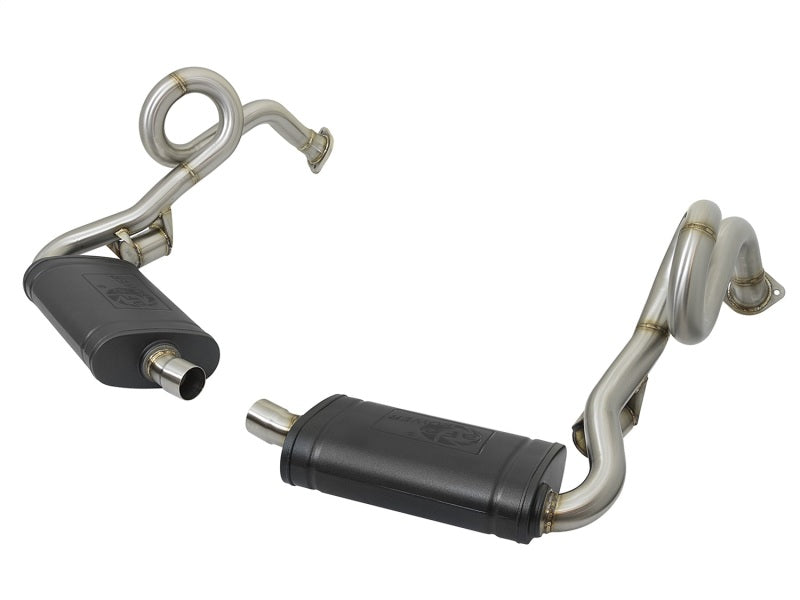 aFe MACH Force XP 13-15 Porsche Cayman S/Boxster S (981) H6-3.4L 2-2.5in. SS Cat-Back Exhaust System