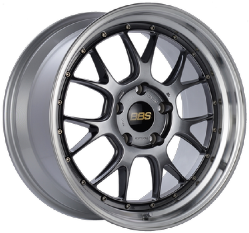 BBS LM-R 20x11 5x112 ET14 Diamond Black Center / Diamond Cut Lip Wheel -82mm PFS/Clip Required