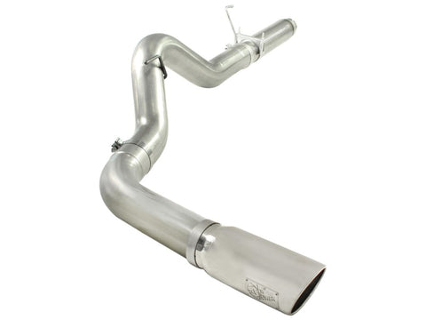aFe MACH Force XP 5in DPF-Back 409SS Exhaust Dodge Diesel Trucks 07.5-12 L6-6.7L (td) Polished Tip
