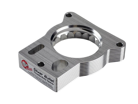 aFe Silver Bullet Throttle Body Spacer GM Trucks 2500/3500 96-00 V8-7.4L/01-07 V8-8.1L