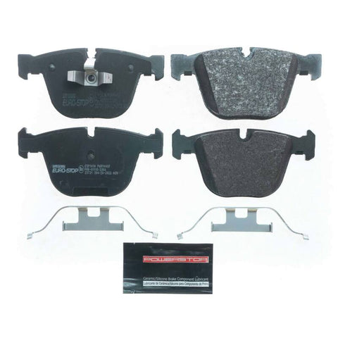 Power Stop 11-15 BMW Alpina B7L xDrive Euro-Stop ECE-R90 Rear Brake Pads