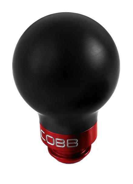 Cobb Subaru 6-Speed COBB Shift Knob - Black w/Race Red Collar (Non-Weighted)