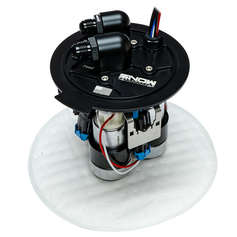 Snow Performance Chevrolet Camaro 5th Gen/Cadillac CTS-V 2nd Gen Standard Version Fuel Hat (2 Pump)