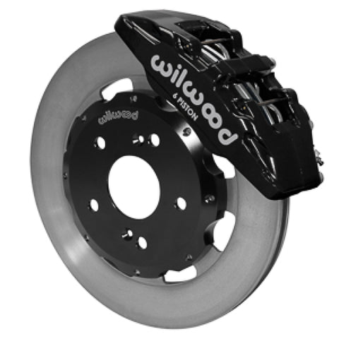 Wilwood 03-11 Honda Element / 02-06 Acura RSX Dynapro 12.19x0.81 Dynapro Front BBK - Black