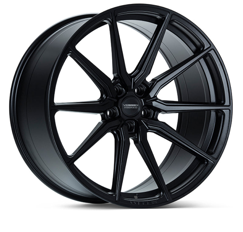 Vossen HF-3 24x10 / 5x130 / ET15 / 84.1 / Deep - Satin Black Wheel
