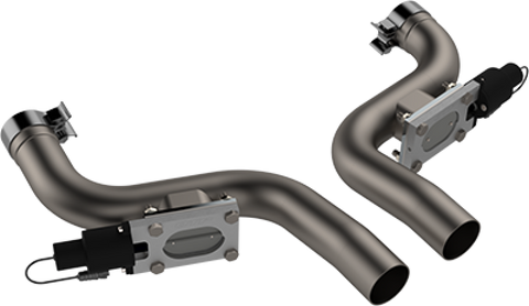 QTP 2011-2023 Dodge Challenger, Charger & Chrysler 300C 5.7L QTP Aggressor Cutout Pipes