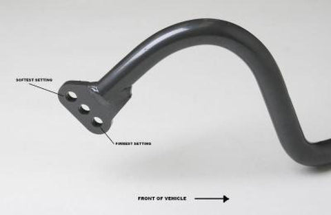 Progress Tech 09-14 Dodge Challenger/04-11 Chrysler 300C Rear Sway Bar (22mm - Adjustable)