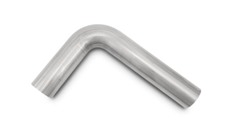 Vibrant 2.75in O.D. T304 SS 90 deg Mandrel Bend 4in x 12in leg lengths (2.75in Centerline Radius)