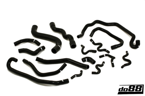 do88 SAAB 9-3 2.8t V6 2006- Coolant Hoses Black