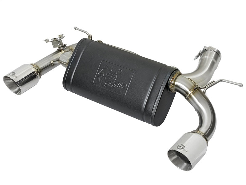 aFe MACH Force XP 16-17 BMW 340i/iX 440i/iX L6-3.0L (t) SS Axle-Back Exhaust w/Polished Tips