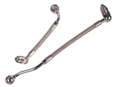 Goodridge 95-99 Harley-Davidson FLH / FLT Multi Model EFI Fuel Line Kit-Clear