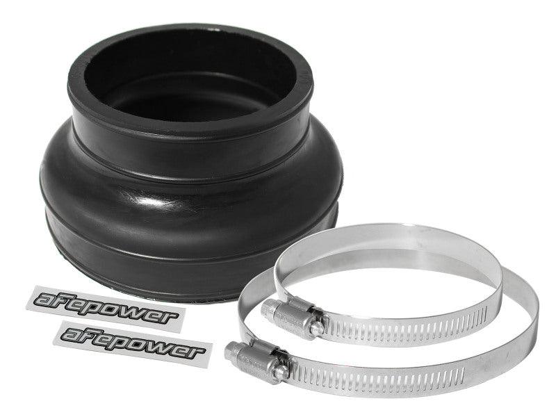 aFe Magnum FORCE Intake Coupling Kit (4 IN to 3 IN ID x 2-1/3 IN L) Straight Reducer - Black