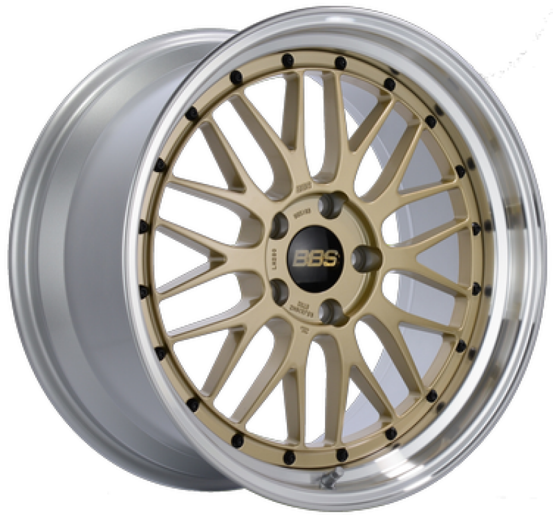 BBS LM 18x8 5x108 ET35 CB67 Gold Wheel