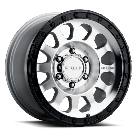Method MR315 18x9 +18mm Offset 6x135 87mm CB Machined Wheel - Gloss Black Lip