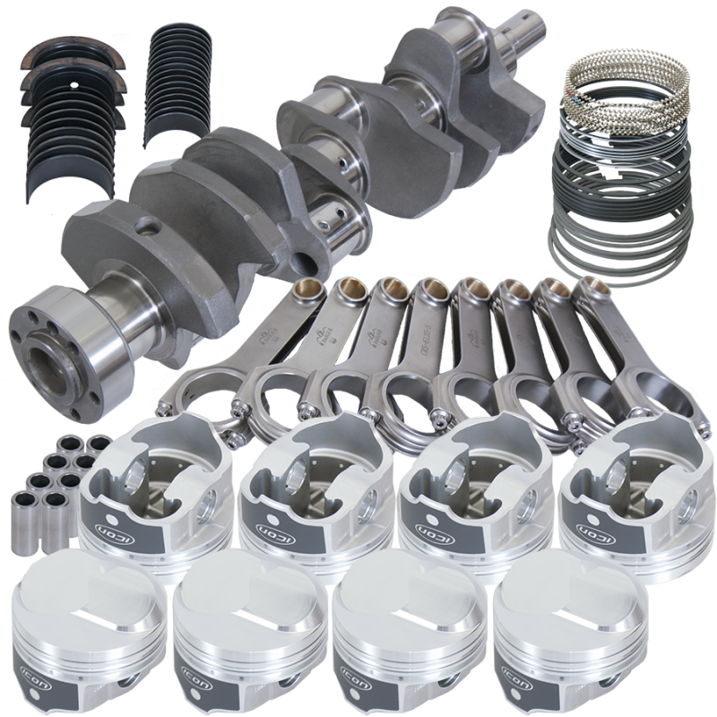 Eagle Chevy 454 4.000in Crank 6.135in H-Beam 43cc Dome 4.280in Pistons Rotating Assembly