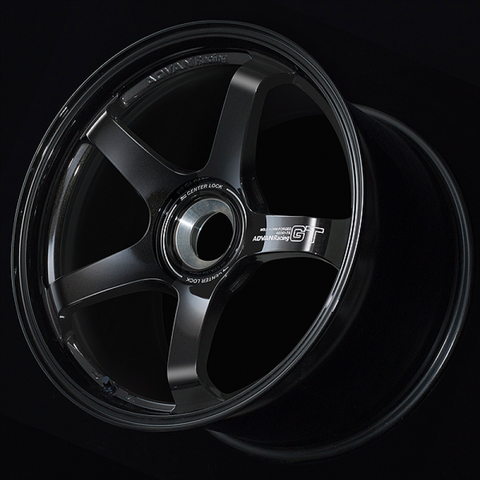 Advan GT for Porsche 18x11.0 / +40 Offset / 5x130 / 71.6mm Bore / Racing Titanium Black