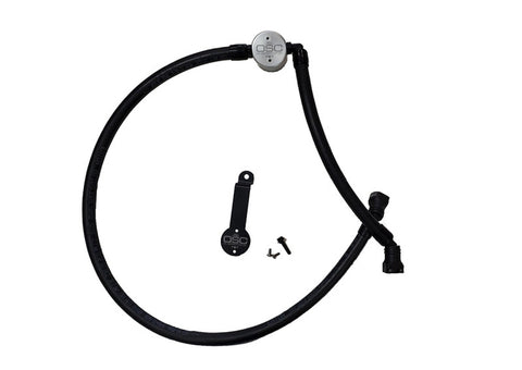 J&L 18-25 Jeep Wrangler JL 3.6L Driver Side Oil Separator 3.0 - Clear Anodized