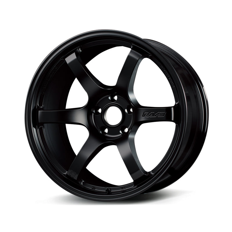 Gram Lights 57DR 19x10.5 +12 5x114.3 Semi Gloss Black Wheel