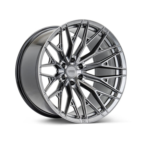 Vossen HFX-6 20x10 - 6x135 - ET-18 - Super Deep - 87.1 - Hyper Black Wheel