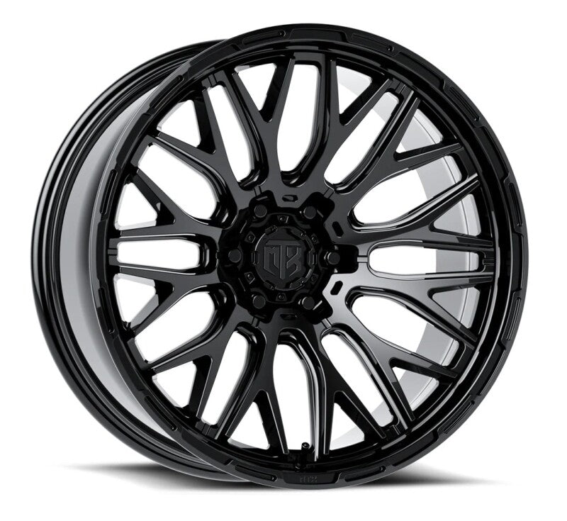 MTX Typhoon Gloss Black 20x9in / 6x139.7 BP / 0mm Offset / 106.1mm Bore