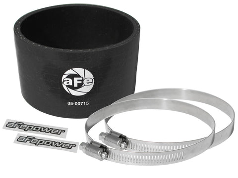 aFe Magnum FORCE Intake Coupling Kit (4 IN ID x 2-1/2 IN L) Straight Coupler - Black