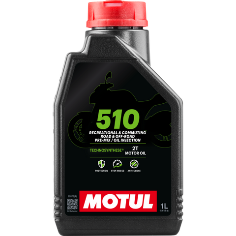 Motul 510 2T Pre-Mix Oil Injection 12X1L