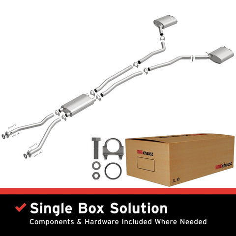 MagnaFlow BRE Exhaust Kit 04-07 Cadillac STS CTS 3.6L