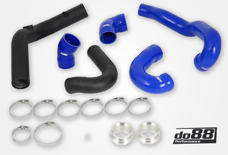 do88 SAAB 9-5 2.8t V6 10-11 Pressure Pipes w/Blue Hoses