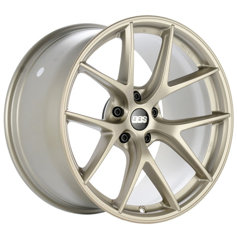 BBS Unlimited CI-R 20x11 ET52.5 (Face 3) Satin White-Gold Wheel