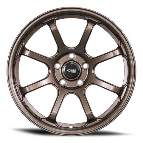 Konig Forged F6SX 18x10 5x120 ET40 Race Bronze Wheel (Knurled Bead)