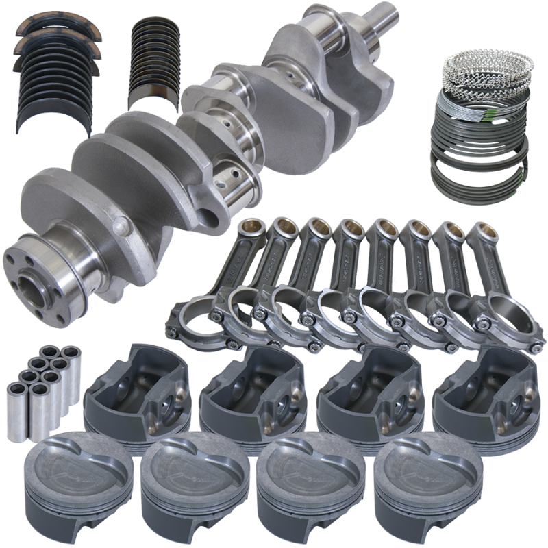 Eagle Ford 351W 4.170in Crank 6.250in I-Beam Rods -16cc 4.030in Pistons Balanced Assembly