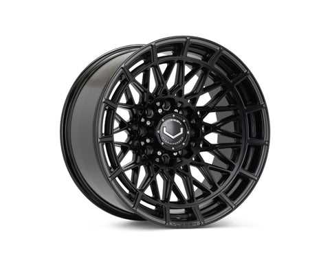 Vossen HFX-3 20x10 - 8x165.1 - ET18 - Super Deep Face - 125.1 - Satin Black Wheel