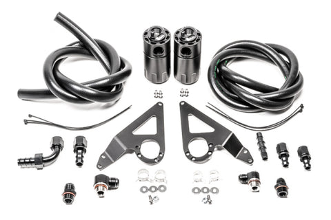 Radium Engineering 2022+ Subaru BRZ / Toyota GR86 Dual Catch Can Kit Fluid Lock