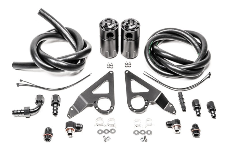 Radium Engineering 2022+ Subaru BRZ / Toyota GR86 Dual Catch Can Kit Fluid Lock