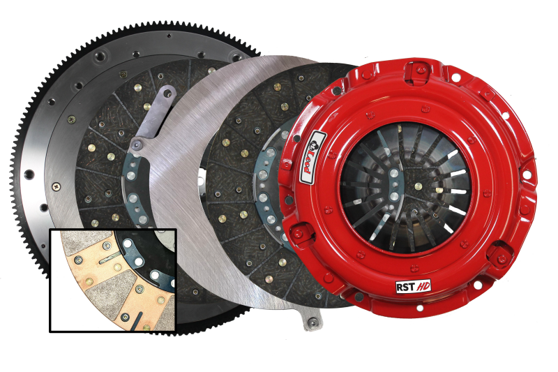 McLeod Racing RST HD Twin w/ Aluminum Flywheel - 15-17 Chevrolet SS Sedan LS3 6 Bolt Crank - 168T
