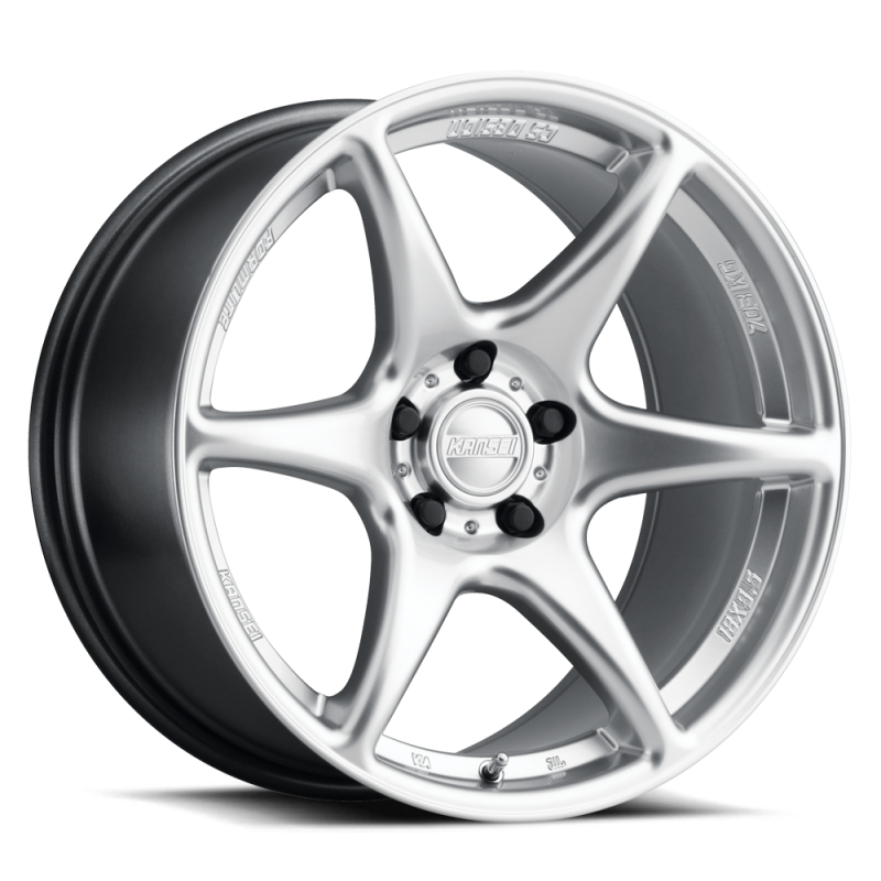 Kansei K11H Tandem 15x7in / 4x100 BP / 25mm Offset - Hyper Silver Wheel