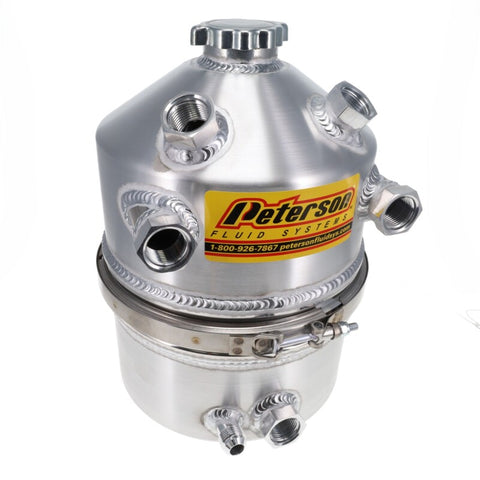 Peterson Fluid Systems Oil Tank 3 Gallon Dual Return In Dual BR